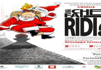 Tra satira, musica e giovani talenti: dicembre si trasforma nel mese dell’arte con “La Regia di CRIÒUS”